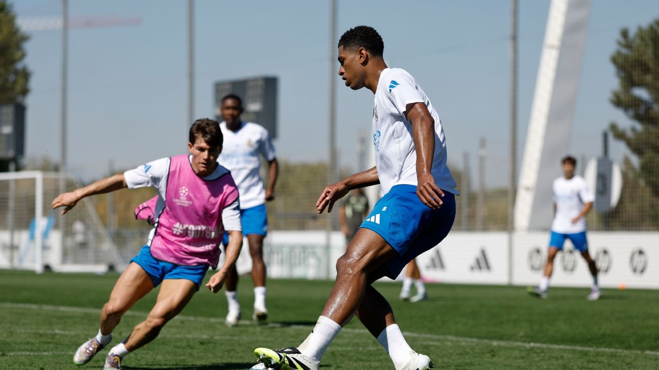 Bellingham in Madrid squad for UCL clash