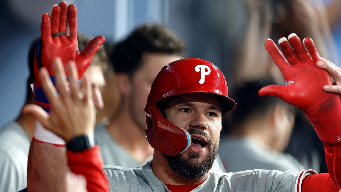 Phillies clinch NL East with wild win vs. Dodgers