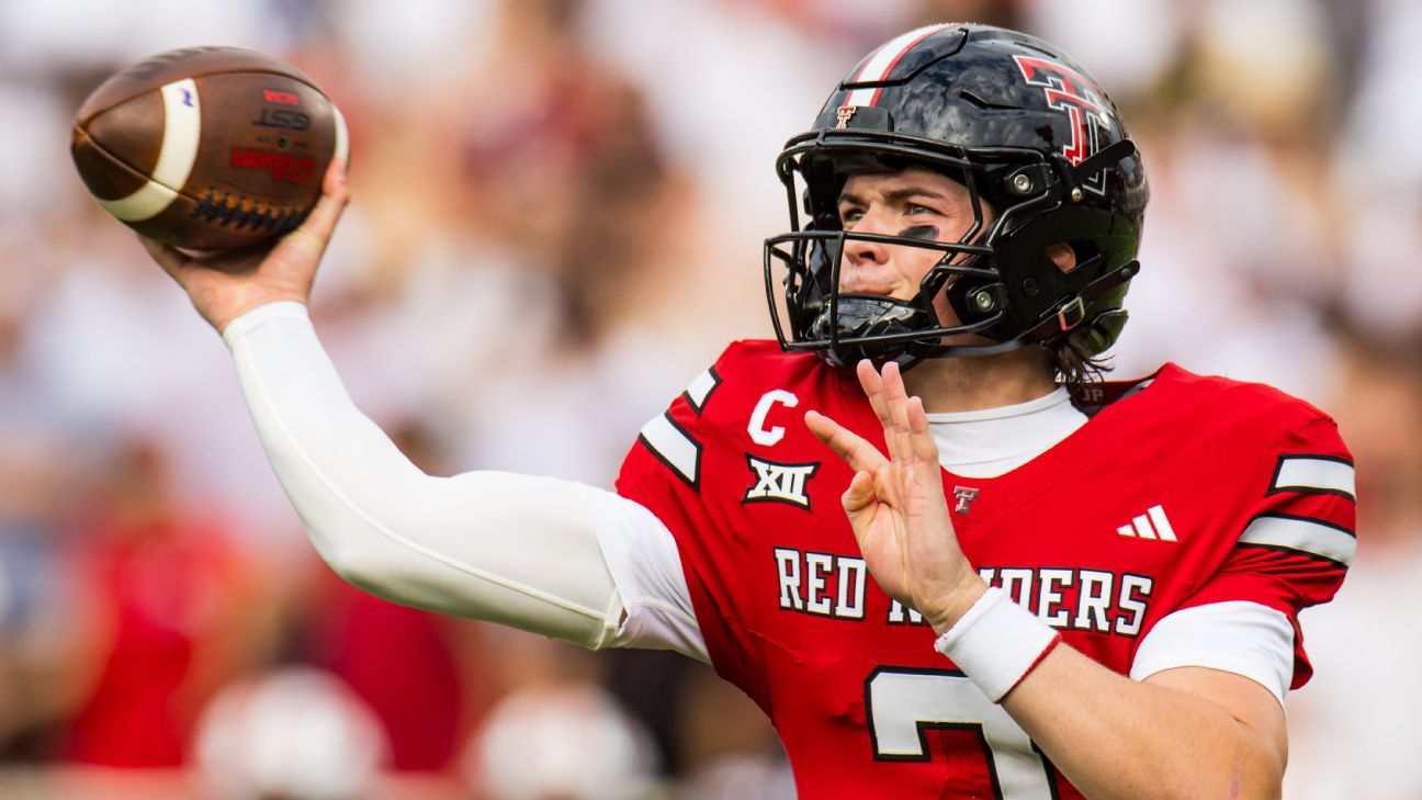 Texas Tech QB Morton (knee) still day-to-day
