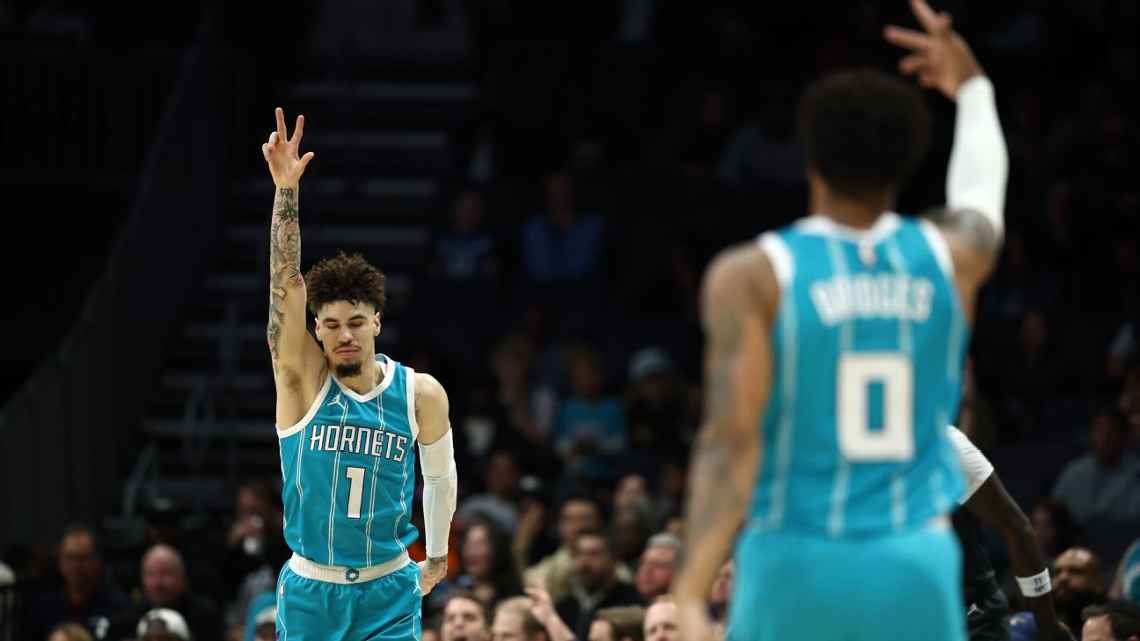 Los Charlotte Hornets con récord perdedor