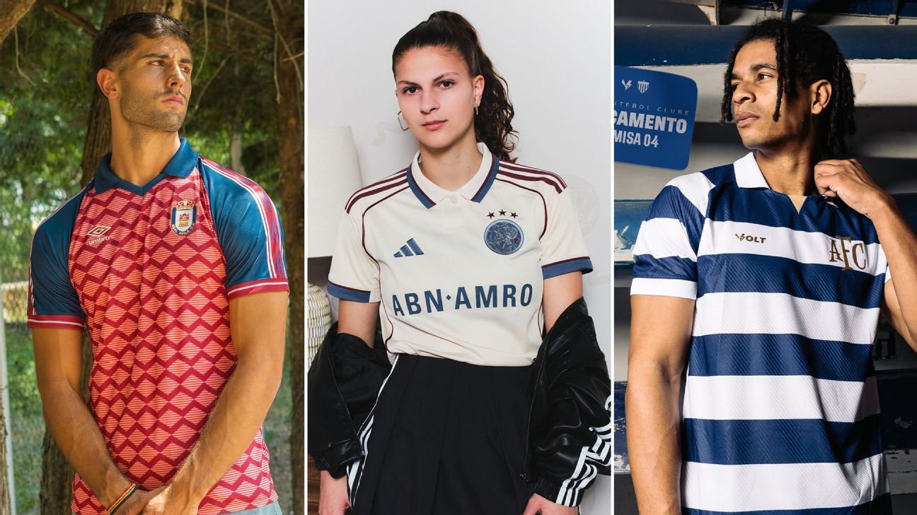 Soccer's most stylish kits of 2025-26: The world's best jerseys you probably missed