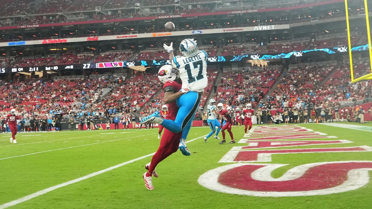 Panthers believe in Xavier Legette despite rough start to 2025 ESPN