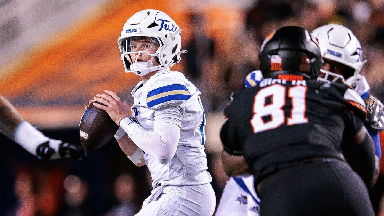 Tulsa tops OSU in Stillwater for 1st time since '51