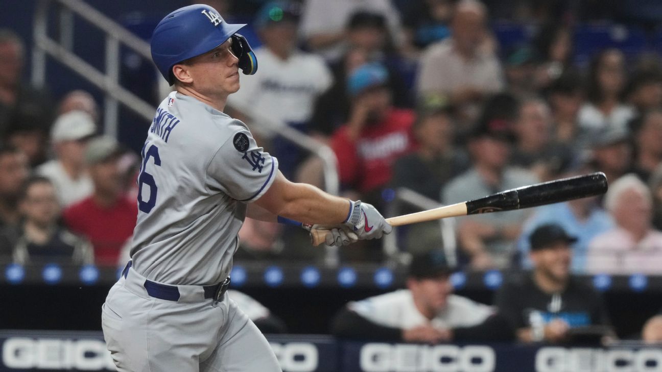 Dodgers' Smith (hand) likely out for reg. season