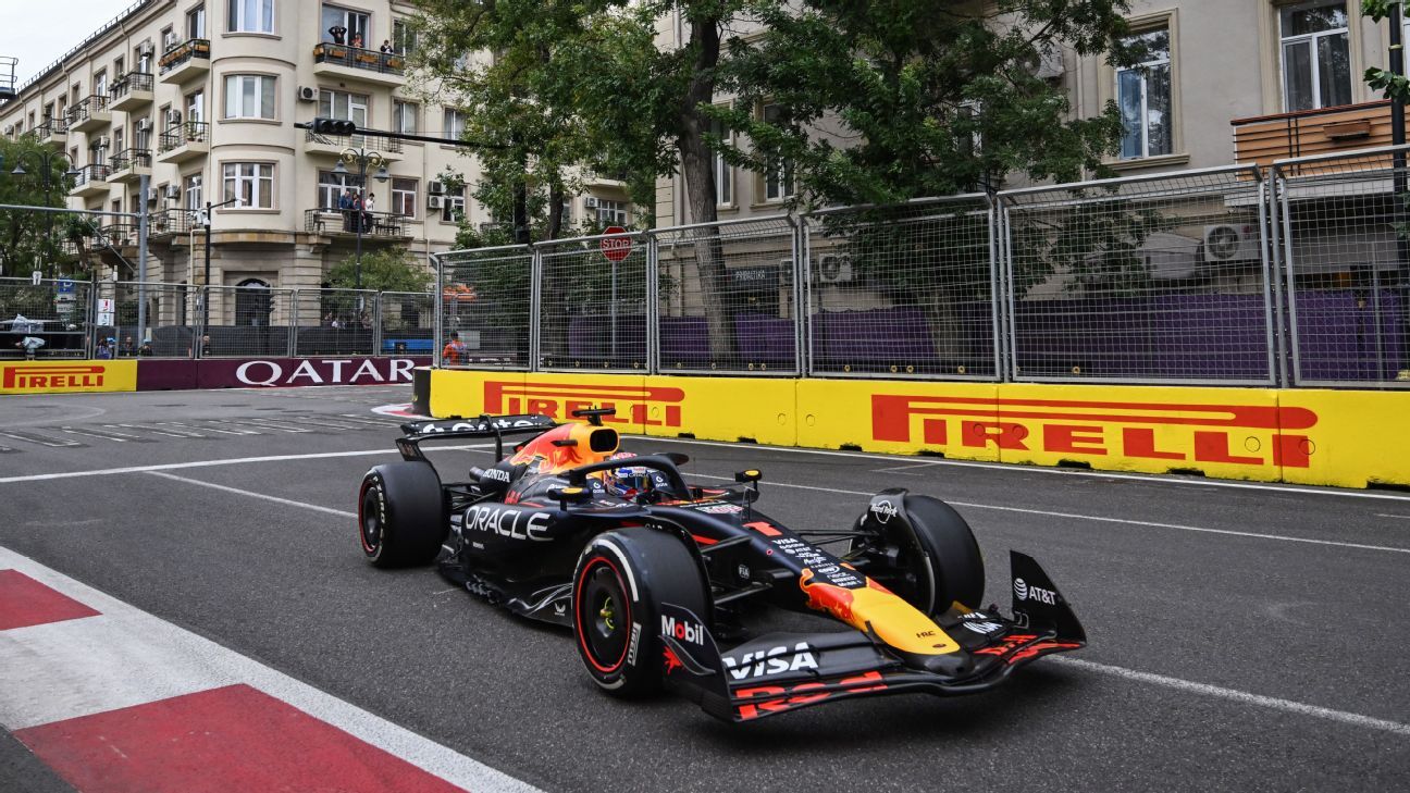 Gorgeous Verstappen Wins Azerbaijan Gp Over Russell And Sainz Artwork for Your Screen Gorgeous Verstappen Wins Azerbaijan Gp Over Russell And Sainz Artwork for Your Screen