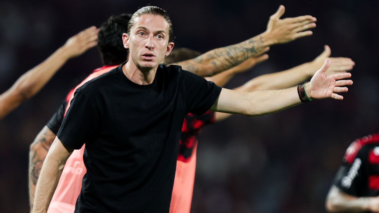 Filipe Luís sugere regra que anulou cartão de Plata para o Brasileirão e comenta se Jorginho jogará contra Estudiantes