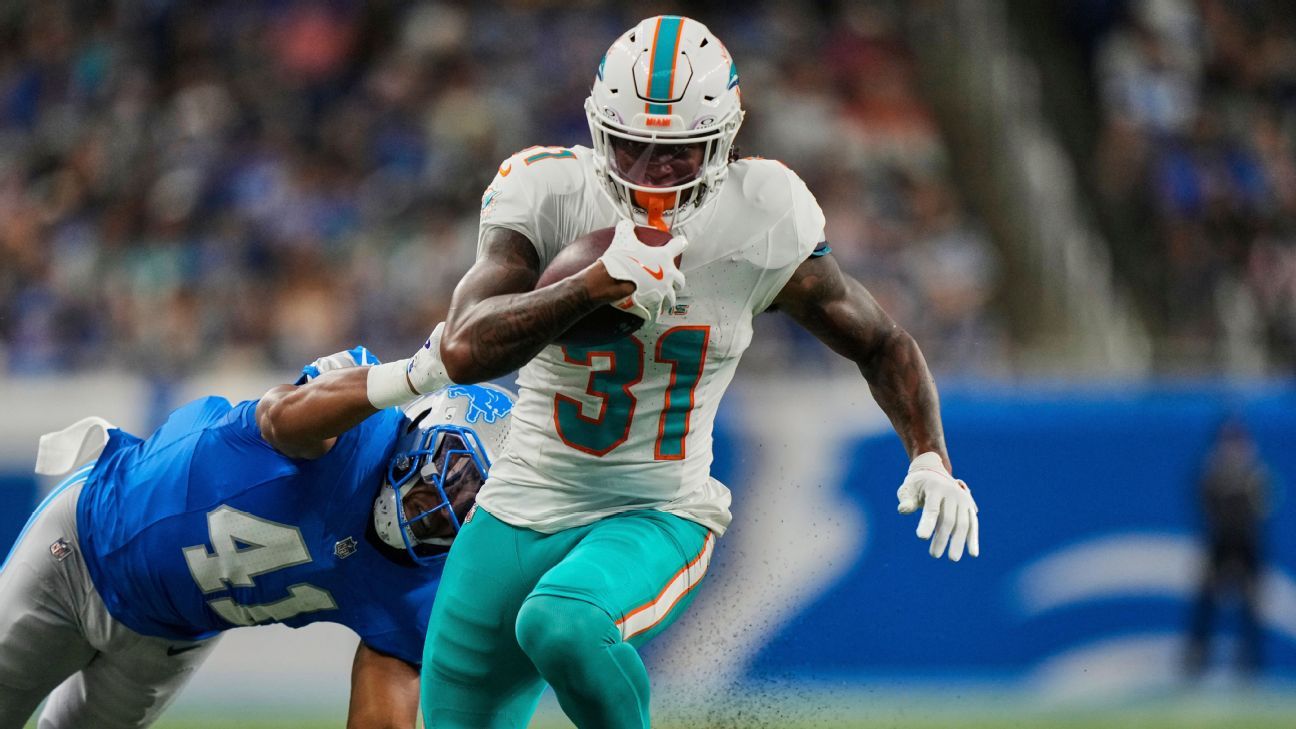 Fields Expected to Start vs. Winless Dolphins