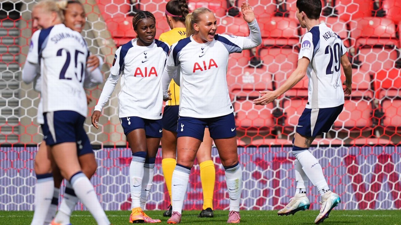 WSL: Liverpool falls again, Tottenham unstoppable and Villa celebrates