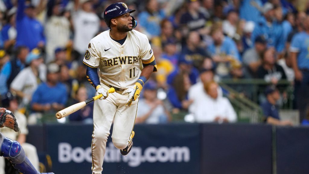 Chourio (hamstring) gets start, hits HR in Game 2