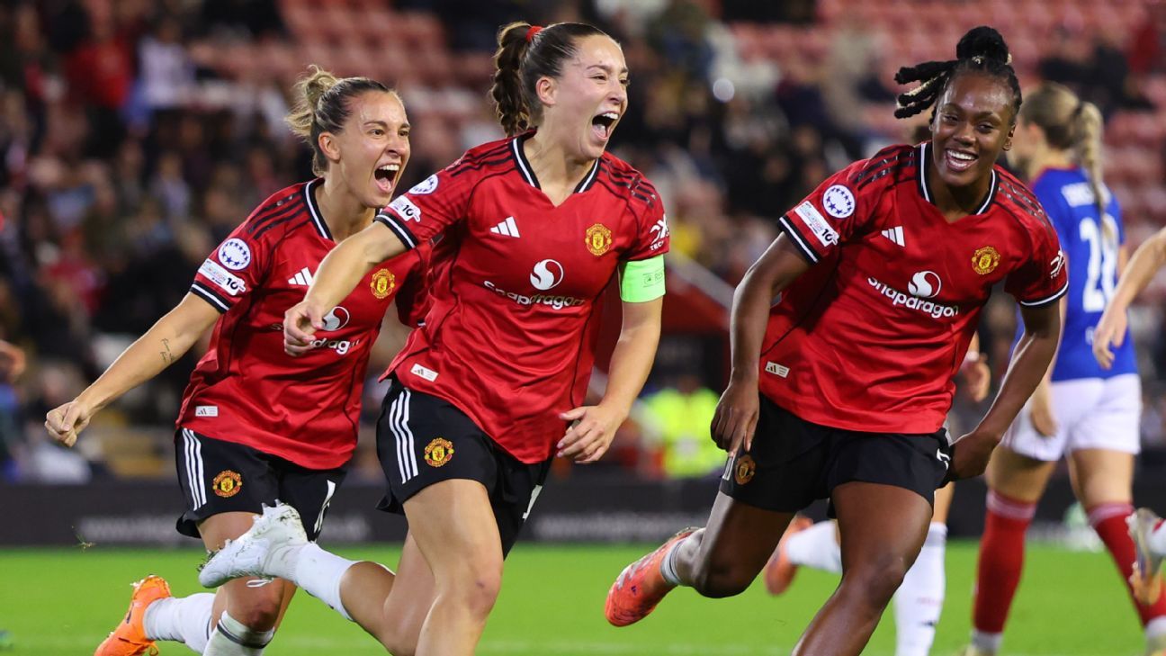 UWCL live updates: Man United make group phase debut
