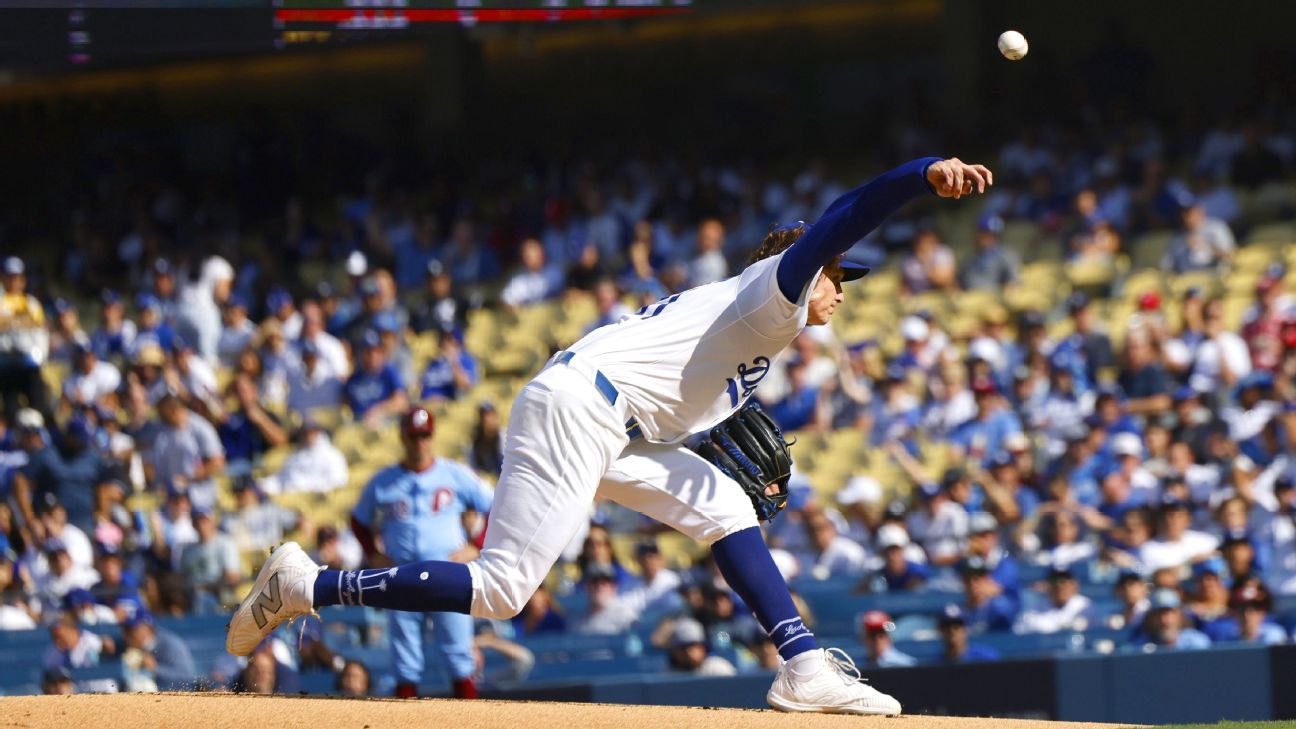 Dodgers: Rotación de Ases Domina Playoffs MLB. Snell, Yamamoto, Glasnow y Ohtani