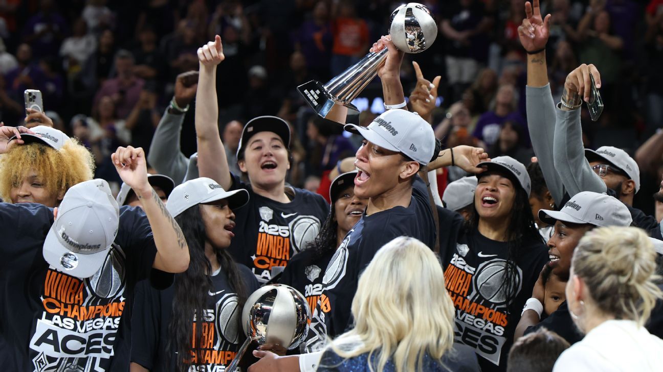 Aces sweep, solidify dynasty with 3rd title in 4 years