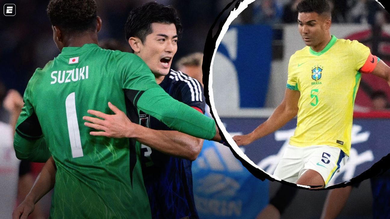 Casemiro fala firme após vacilos do Brasil em derrota para o Japão: 'Você dorme e pode custar a Copa do Mundo'