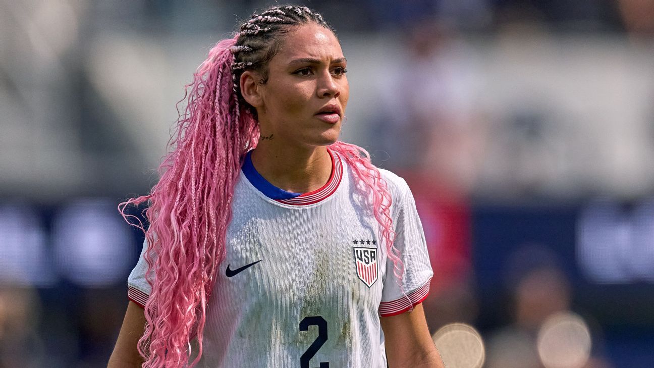 Rodman y Shaw vuelven a la USWNT: Hayes define el equipo para Portugal y Nueva Zelanda 2 Trinity Rodman
