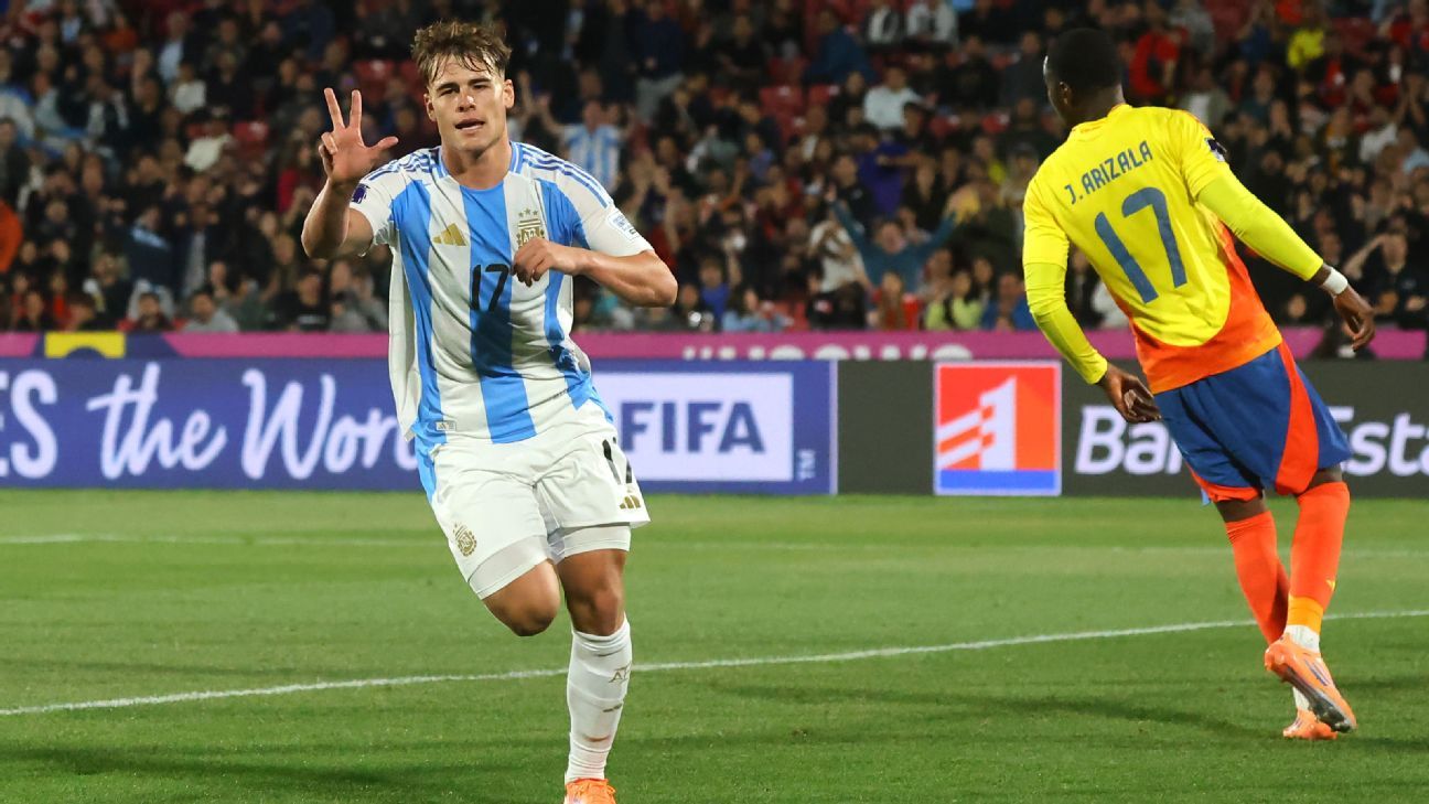 Argentina Edges Colombia 1-0 to Reach U-20 World Cup Final Against Morocco