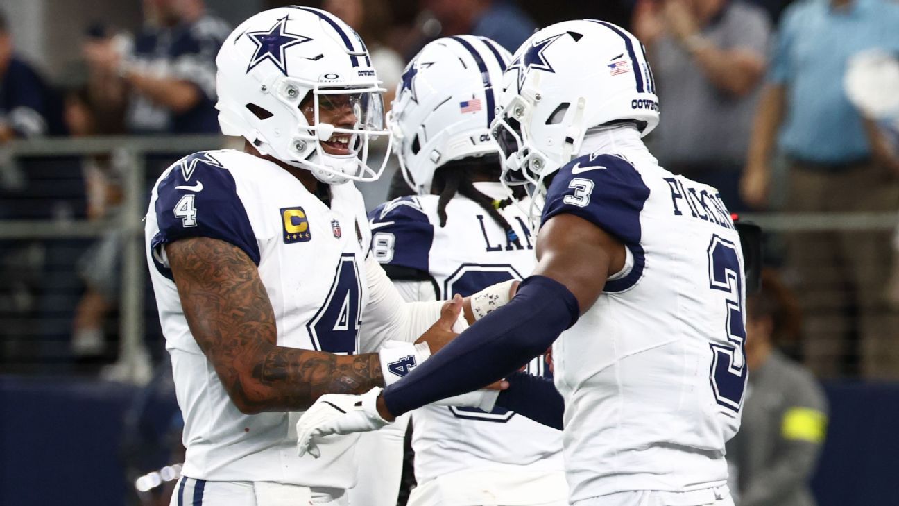 Cowboys imparables: Ofensiva de Dak Prescott vuela alto en la NFL