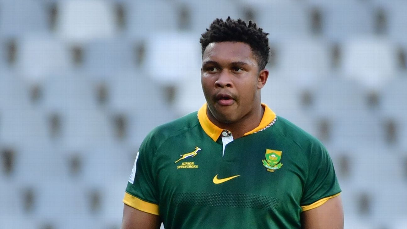 South Africa Calls Up Uncapped Prop Zachary Porthen for Five-Match November Tour in Europe