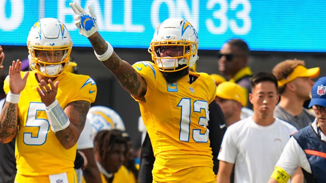 Keenan Allen desafía pronósticos: Leyenda NFL sigue brillando con Chargers 2 Keenan Allen desafía pronósticos: Leyenda NFL sigue brillando con Chargers