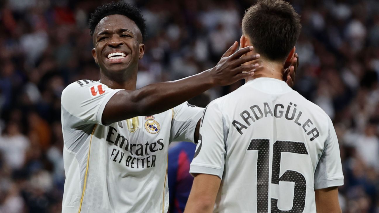 Vinicius Jr. se revolta ao ser substituído, deixa Real x Barcelona aos xingamentos e não cumprimenta Xabi Alonso