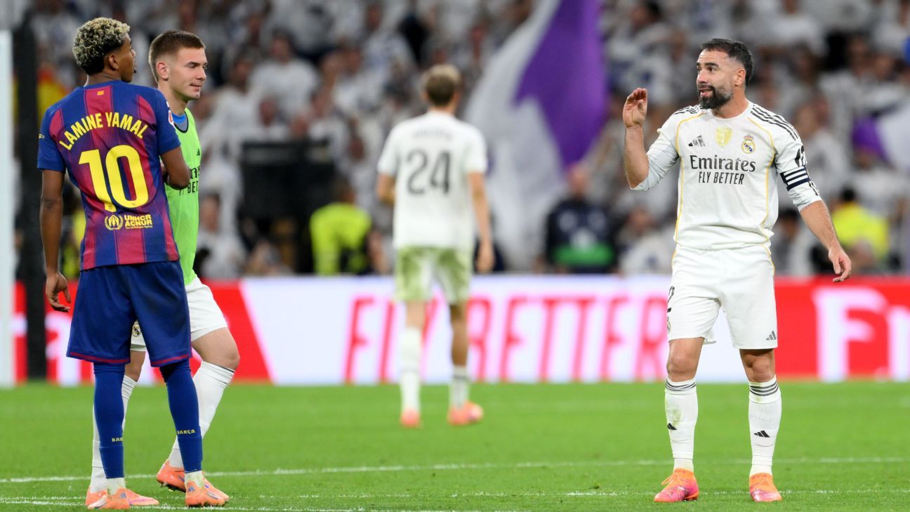 Jogador do Barcelona detona Carvajal por 'fala muito' para Lamine Yamal e dispara sobre confusão no El Clásico: 'Um pouco exagerado'