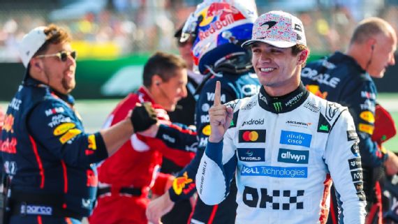 Ландо Норрис после победы