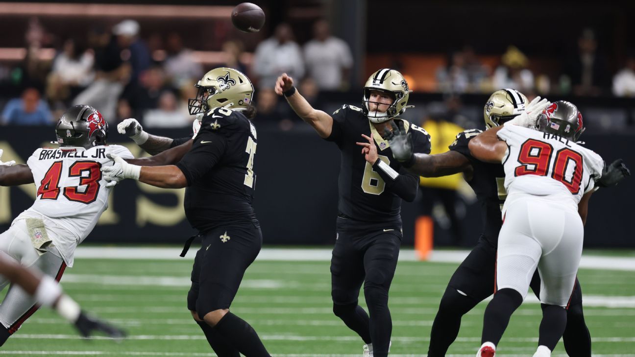 Saints bench Rattler for Shough, to make QB call