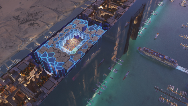 Falso estadio en rascacielos: Desmentida la fantasía del Mundial 2034 en Arabia 2 NEOM Stadium