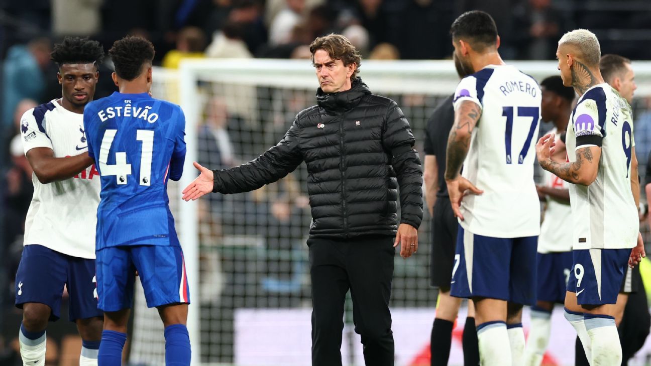 Tottenham were devoid of ideas vs. Chelsea, and fans are turning on Thomas Frank