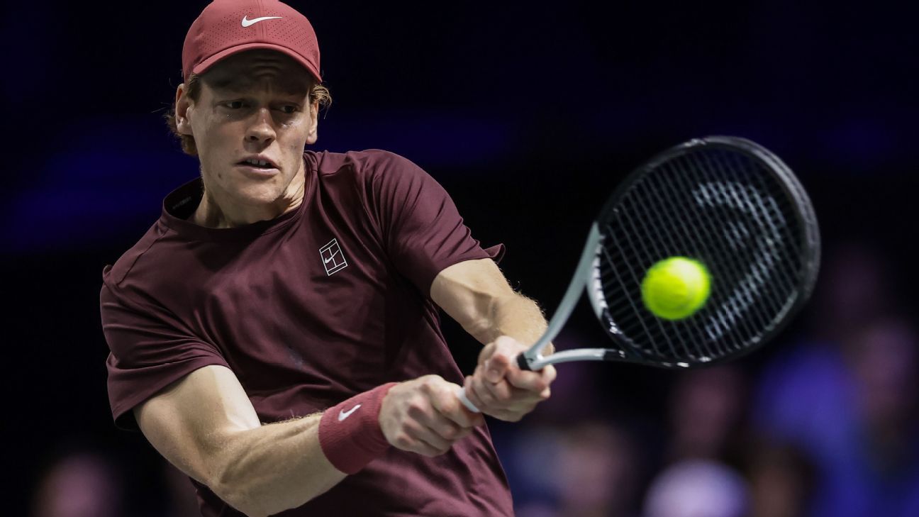 Sinner vence Auger-Aliassime, conquista Masters 1000 de Paris e volta ao topo do ranking da ATP