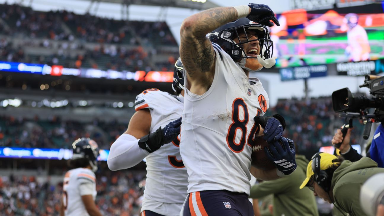 Bears thrilled, Bengals 'sick' after wild shootout