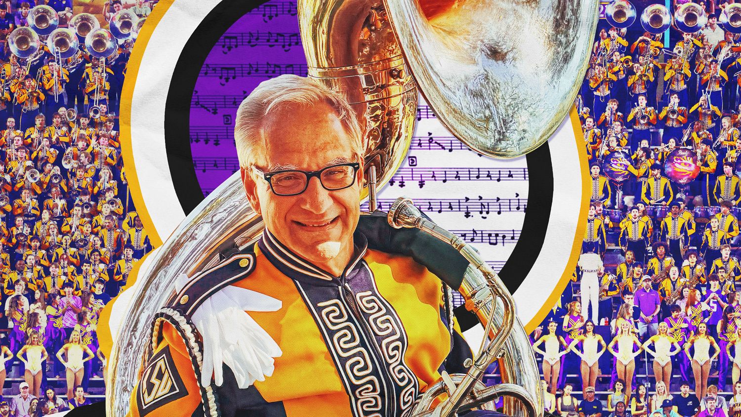 'Are you serious?': How the LSU band got a 66 year-old tuba player