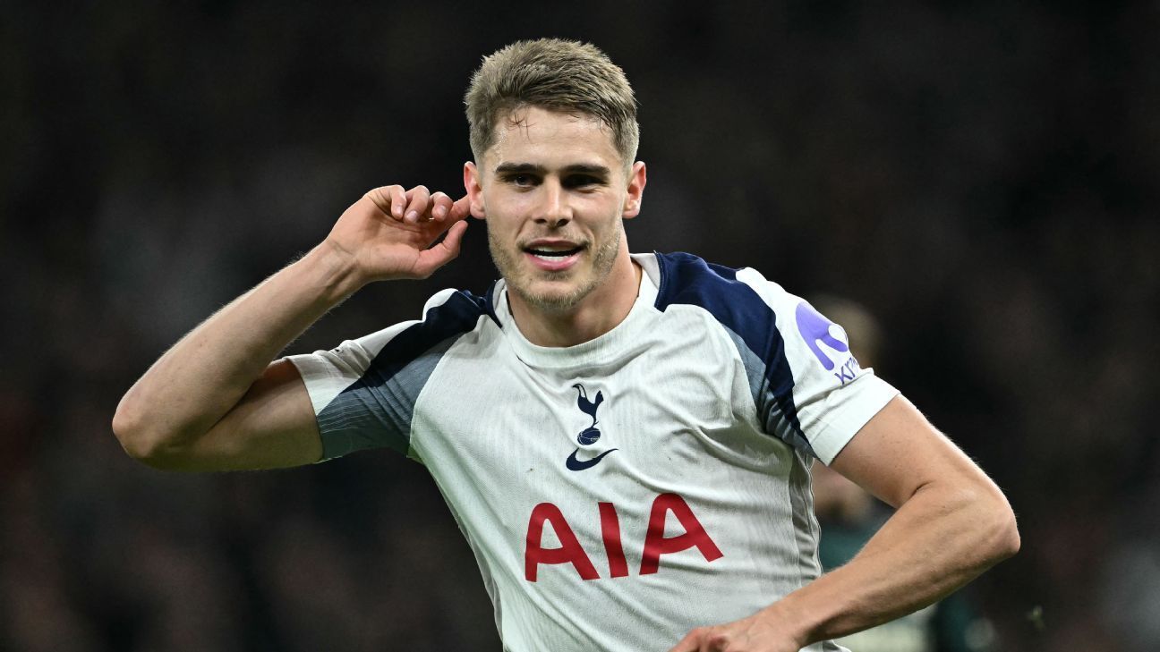 Tottenham 4-0 Copenhagen: Van de Ven stunner gives fans reason to smile