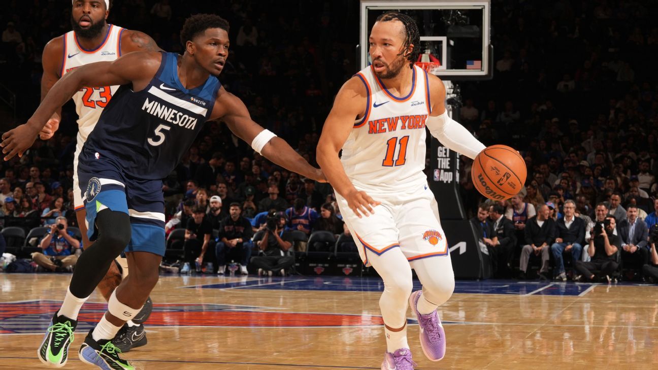Knicks anotam 83 pontos no segundo tempo e dominam os Timberwolves no Madison Square Garden