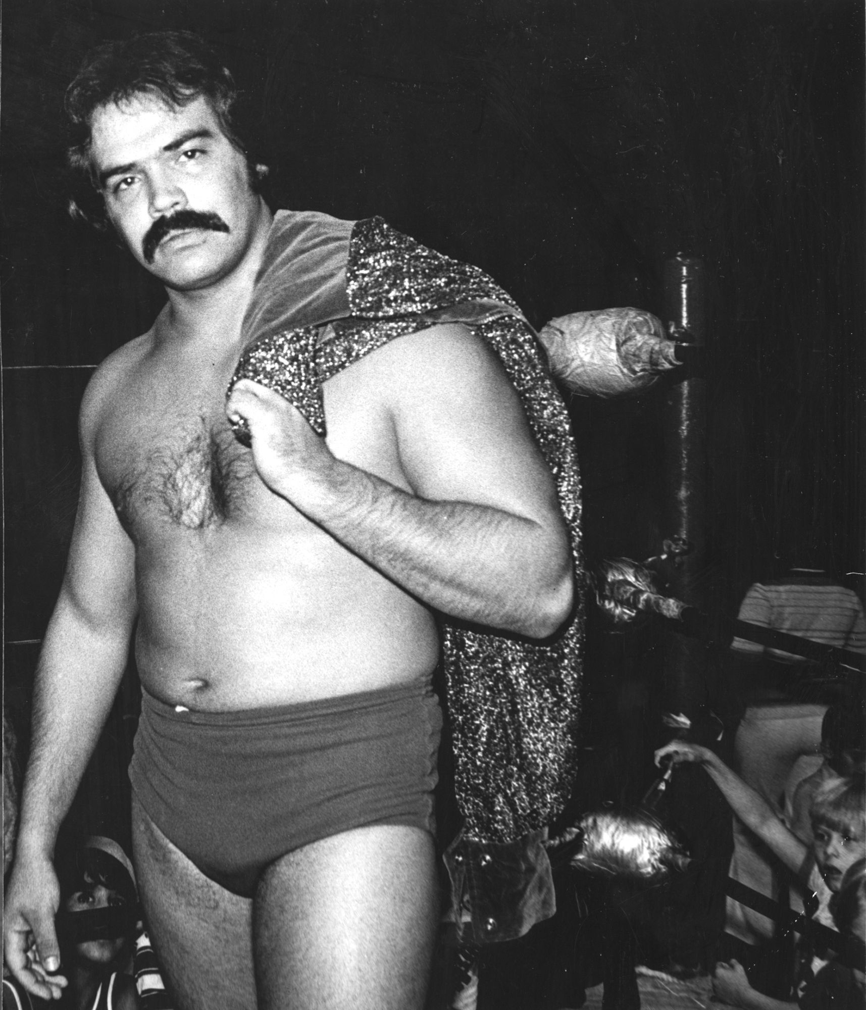 Mando Guerrero and the best looking mustache you've ever seen. 