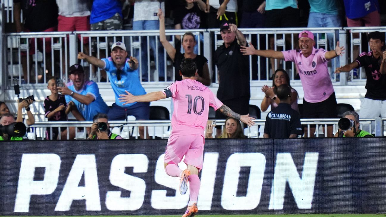 Siempre el 10: Golazo de Lionel Messi para Inter Miami ante Nashville ...