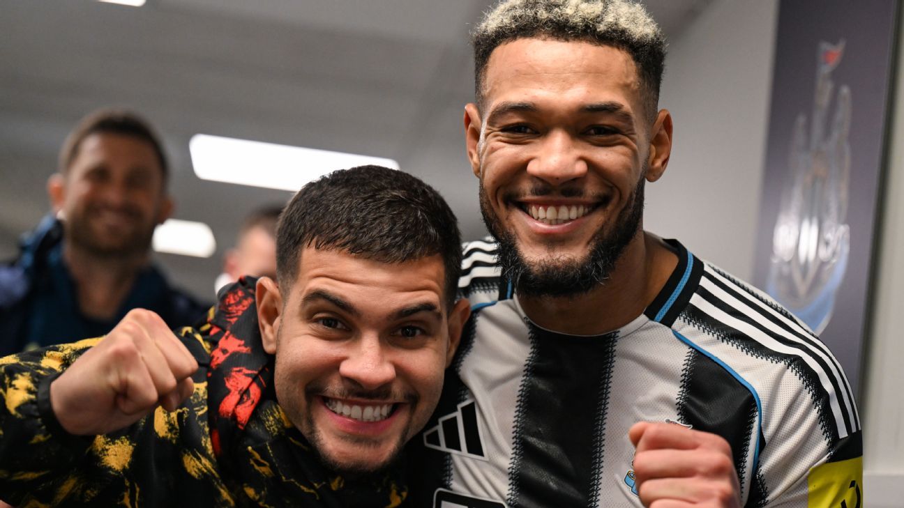 A sincera análise de Bruno Guimarães e Joelinton sobre a tática no futebol: 'Brasileiro foi rotulado de preguiçoso e que só quer festa'