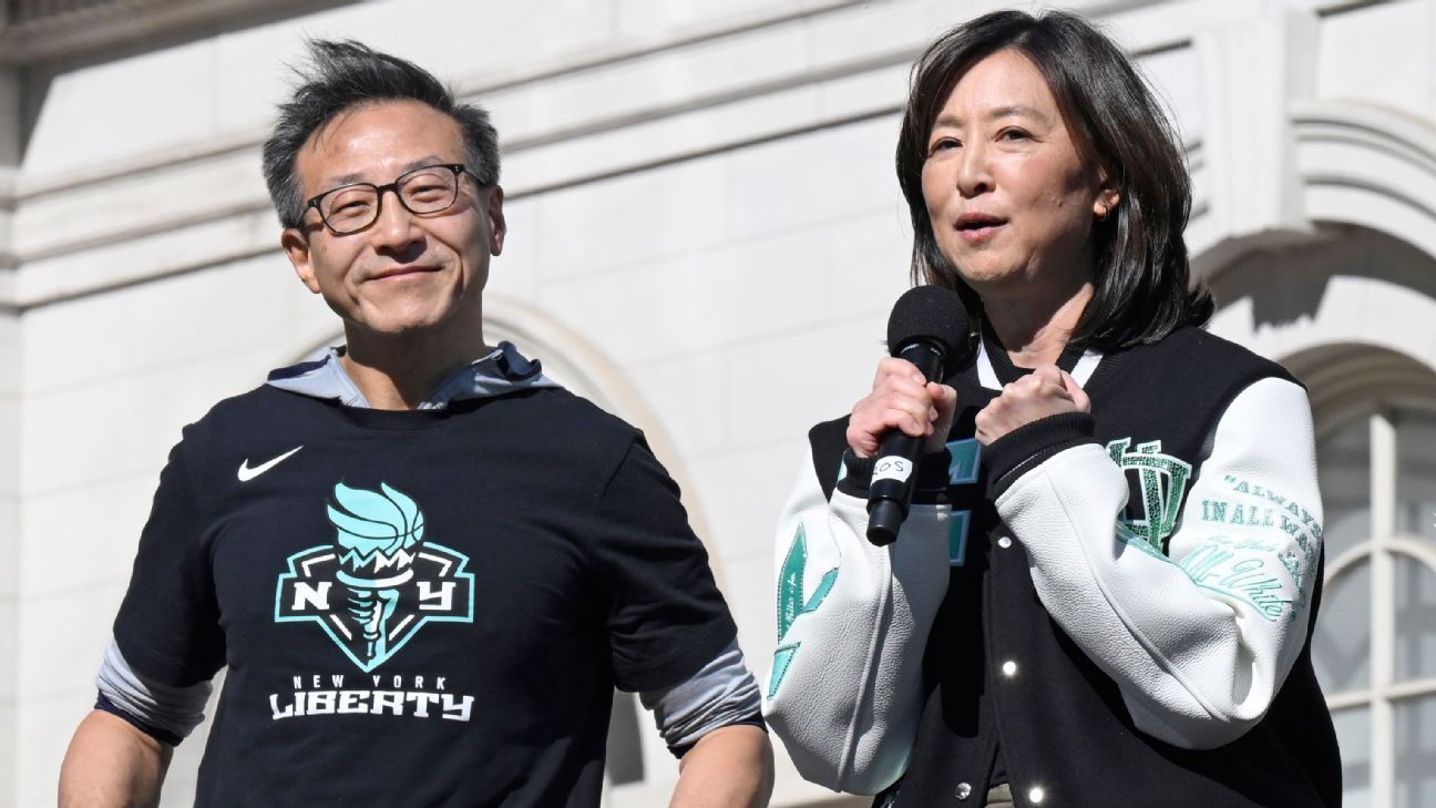 WNBA: Negociaciones del CBA y su impacto en dueños, equipos y futuro de la liga. 4 Joe Tsai y Clara Wu Tsai