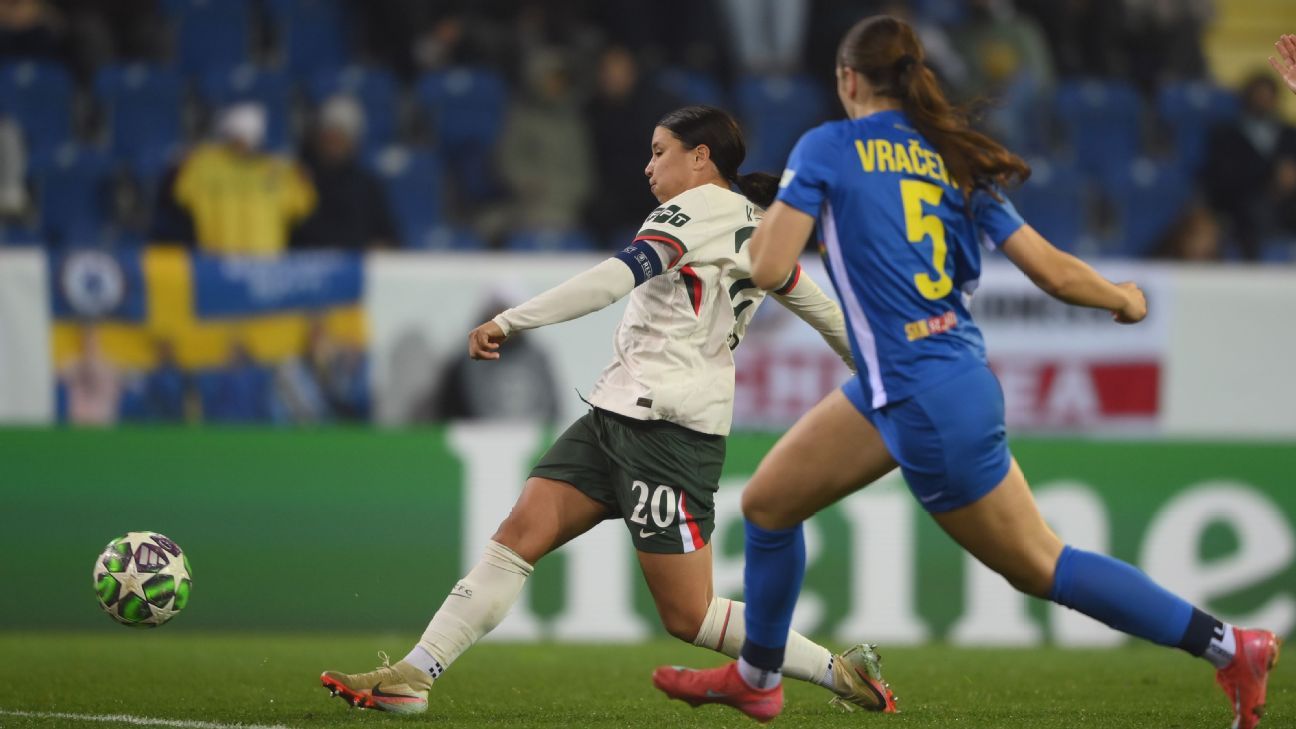 Kerr after UWCL goals: Scoring feels 'a bit weird'