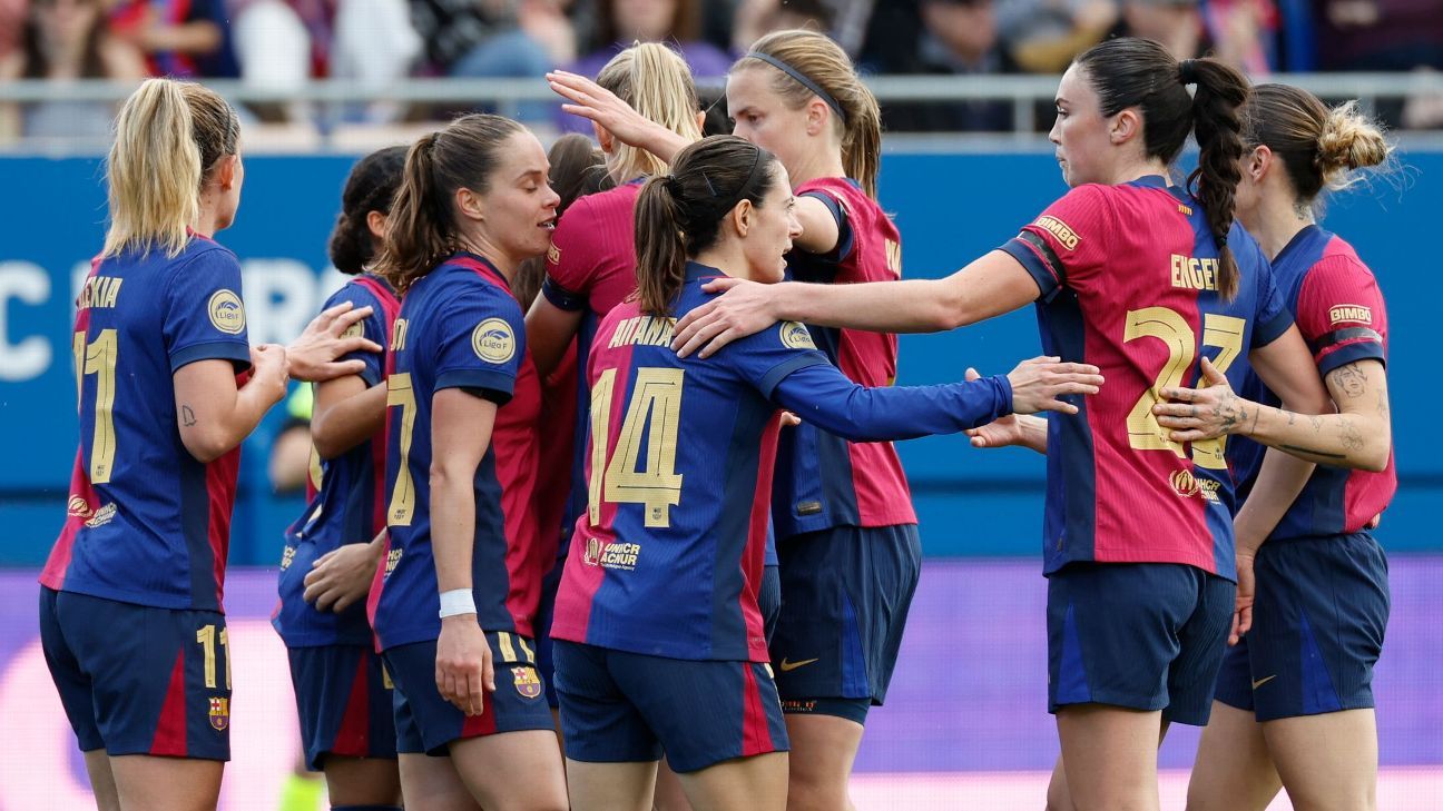 Barcelona y Real Madrid se juegan el liderato en un Clásico clave de la Liga F