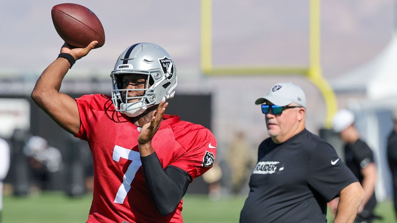 Raiders: Ofensiva decepciona bajo Kelly, ¿Qué pasa en Las Vegas?