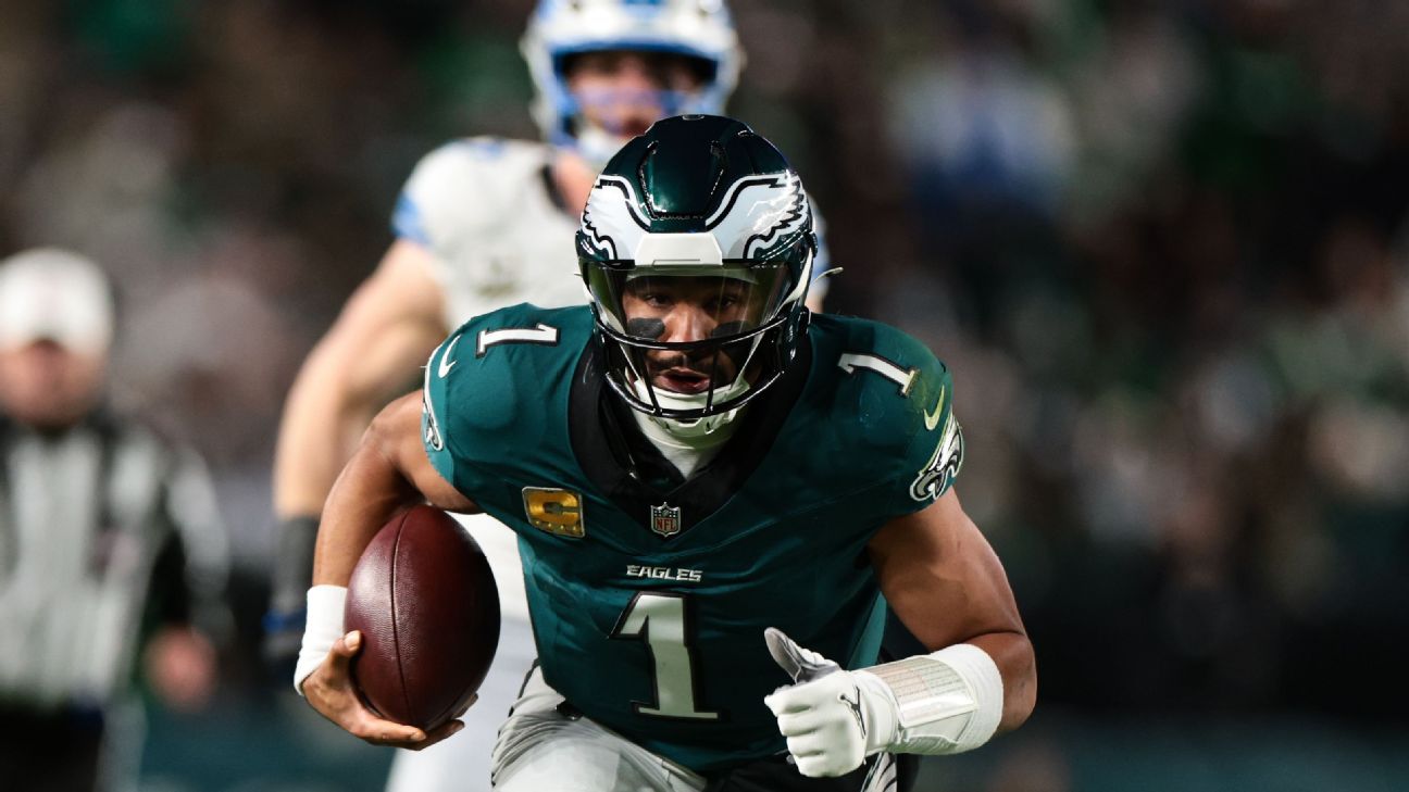 Follow live: Hurts, Eagles protecting late lead over Lions Follow live: Hurts, Eagles protecting late lead over Lions