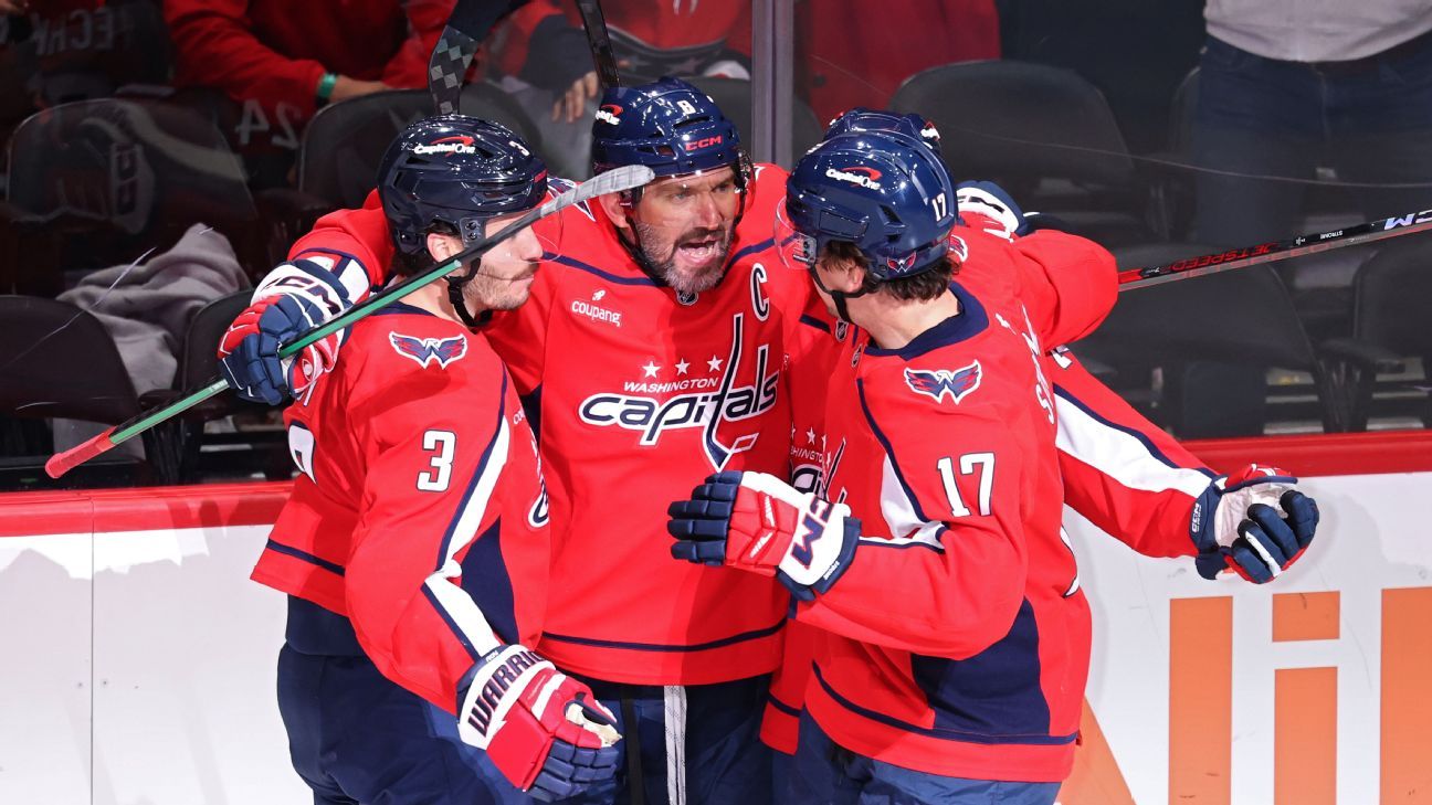 Ovechkin passes Howe in goals at single venue