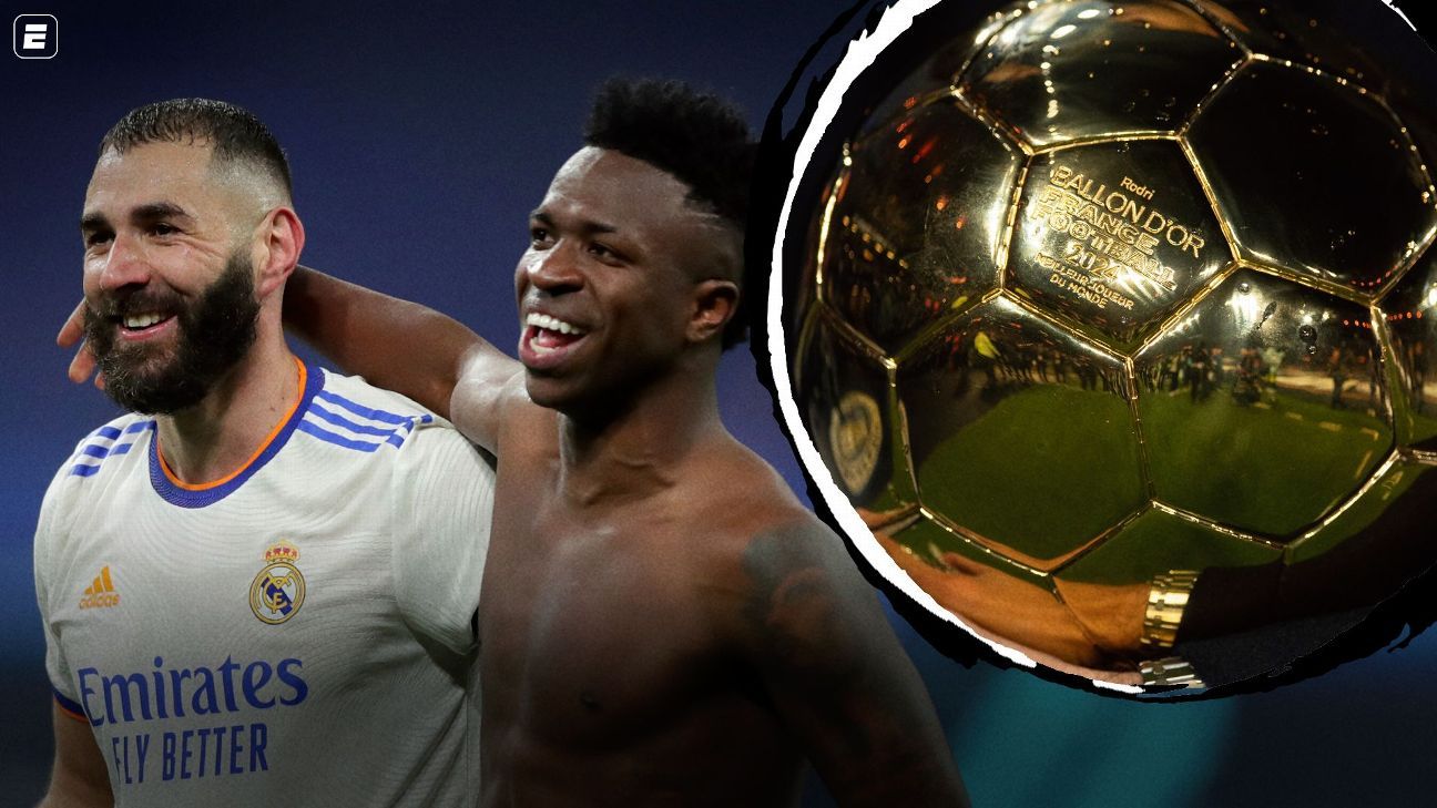 Benzema é sincero e diz qual a chave para Vinicius Jr. ganhar a Bola de Ouro: 'Qualidade ele tem'