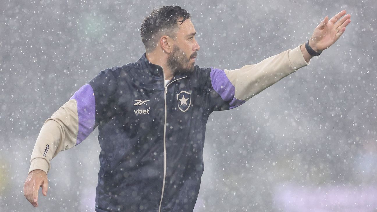 Técnico do Botafogo explica ausência de Arthur Cabral e cita até sintético do Nilton Santos: 'Às vezes é difícil recuperar'