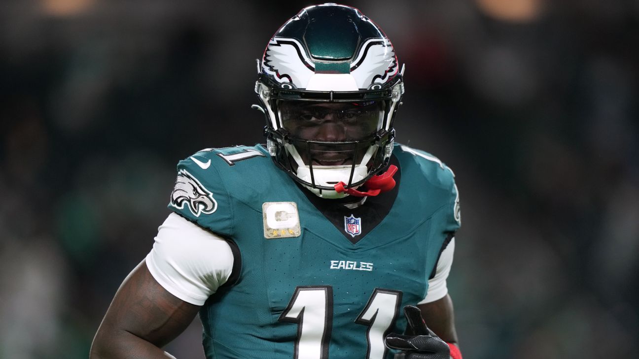Eagles' Brown scoffs at question on level of play