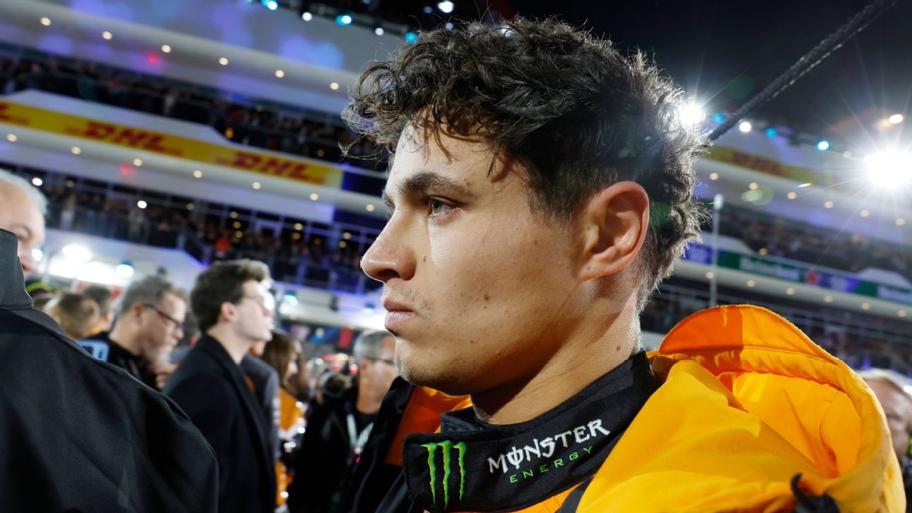 Lando Norris podría ganar el título de F1 en el Gran Premio de Qatar.