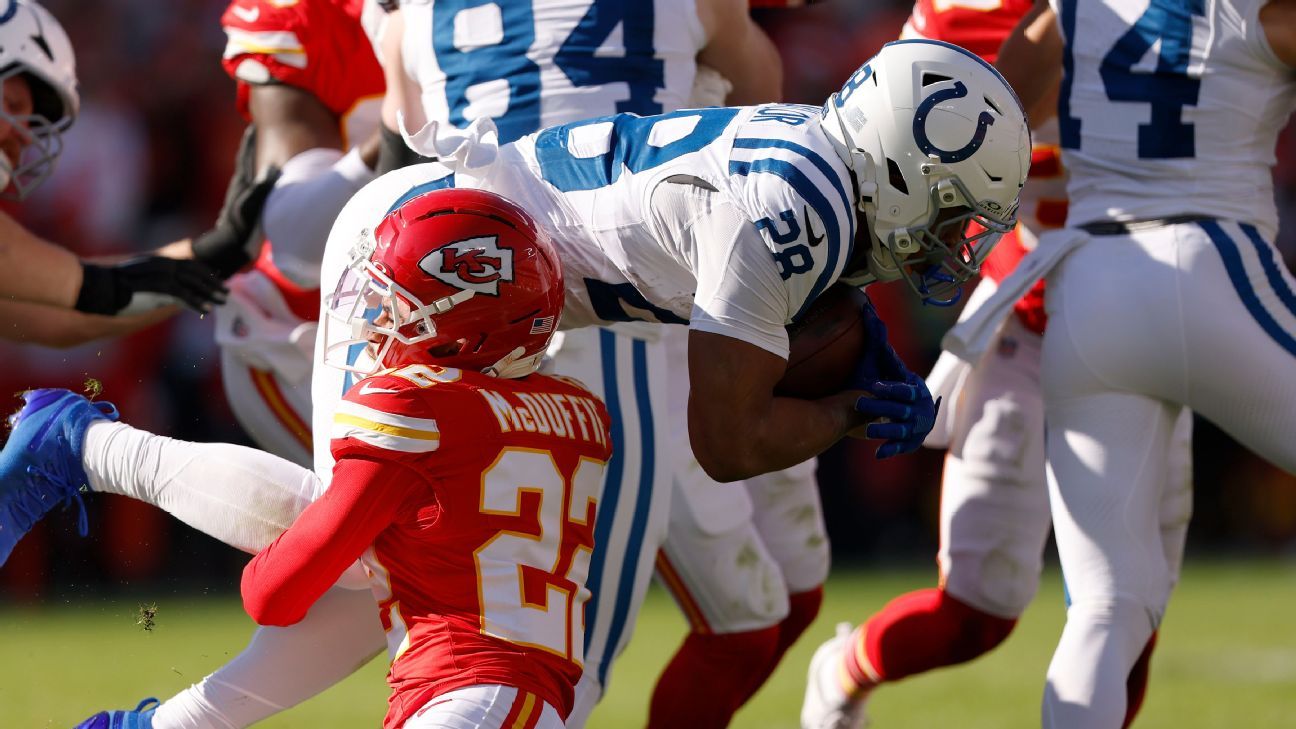 Ward: Loss to Chiefs exactly what Colts needed