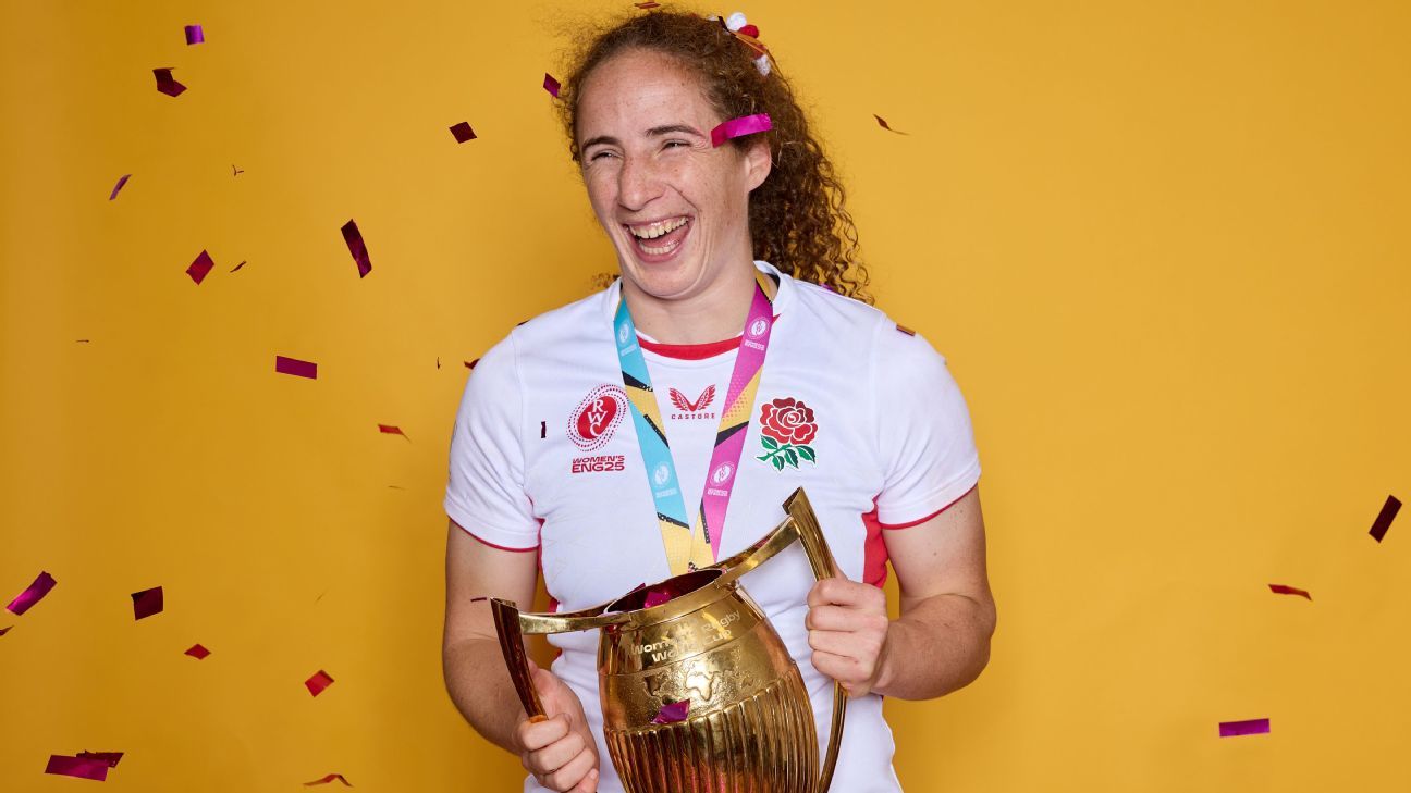 Abby Dow, campeona mundial de rugby, se retira a los 28 años 2 Abby Dow se retira del rugby profesional a los 28 años.