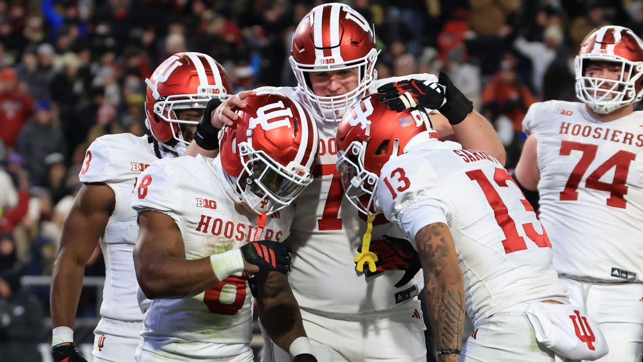 Hoosiers roll to 12-0, seal Big Ten title game spot