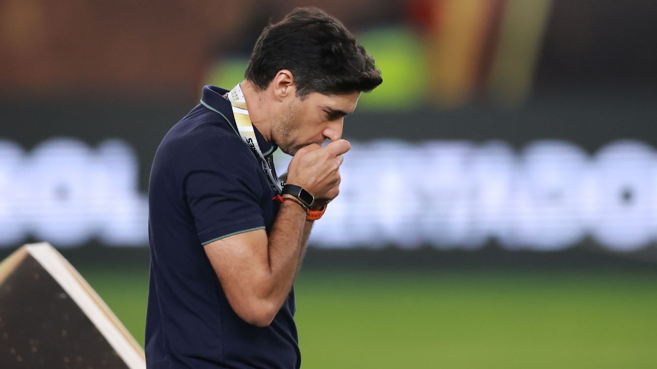 Reação de Abel à medalha de vice da Libertadores faz eco em Portugal: 